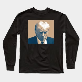 Trump's mug shot Long Sleeve T-Shirt